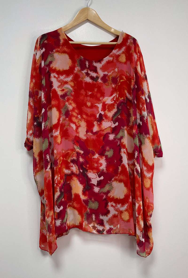Tunique ample polyester Linette